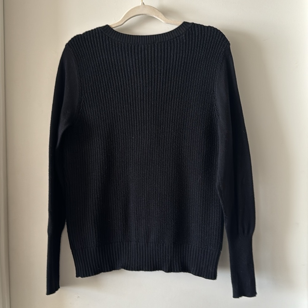 I 🖤 Ronson Sequin Zip Sweater - Picture 7 of 7